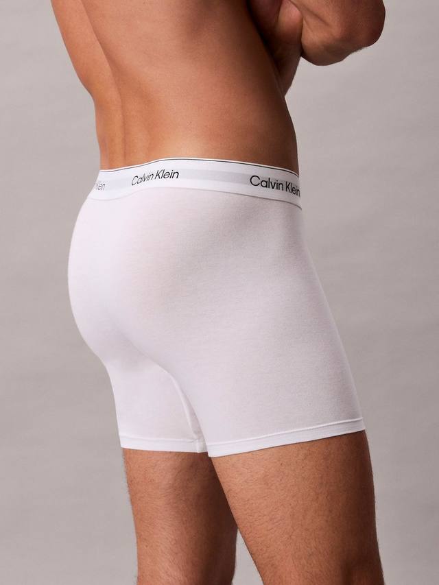 Боксеры из хлопковой смеси Calvin Klein, Pack of 5 — фото 4