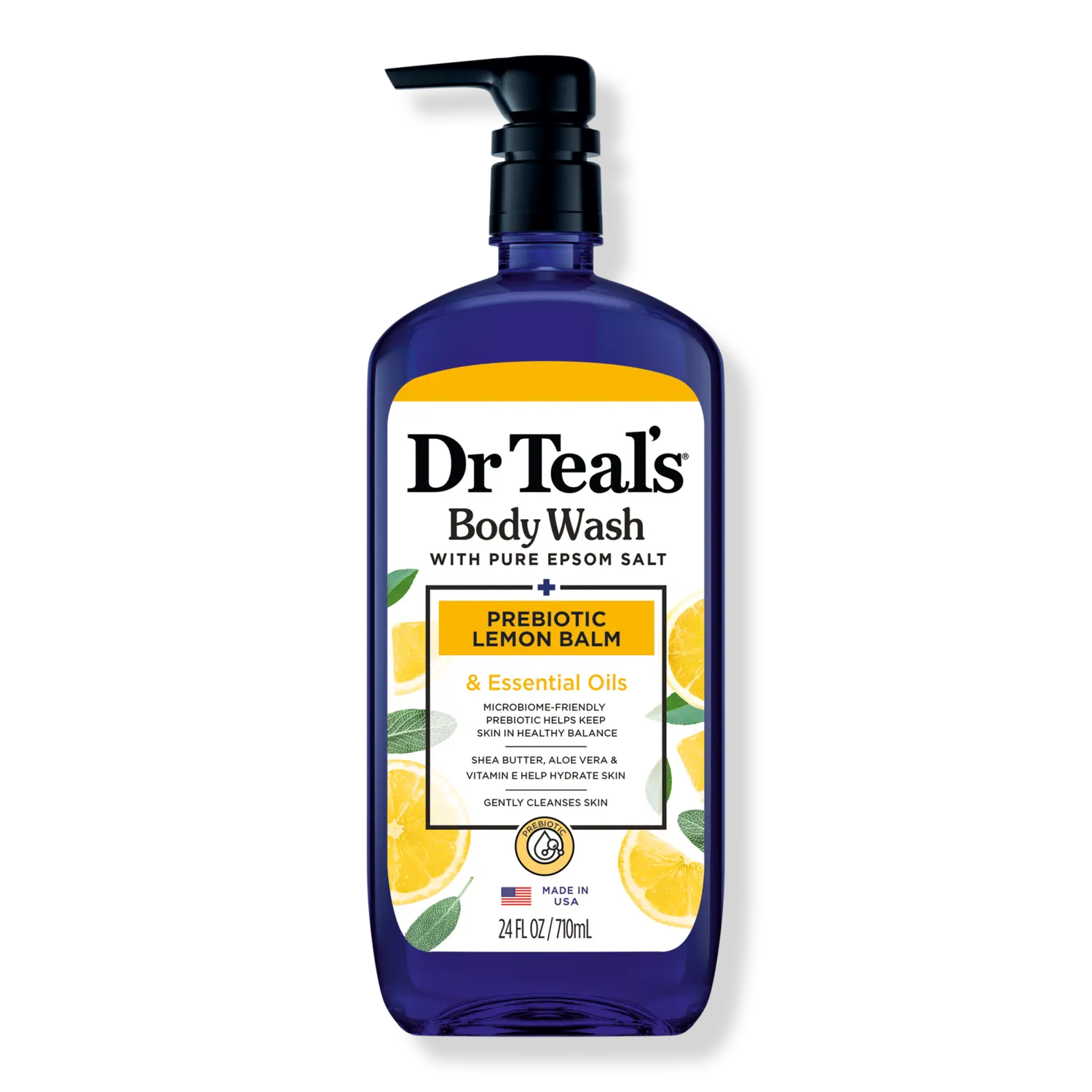 

Гель для душа с пребиотиком мелиссы и смесью эфирных масел Dr Teal's