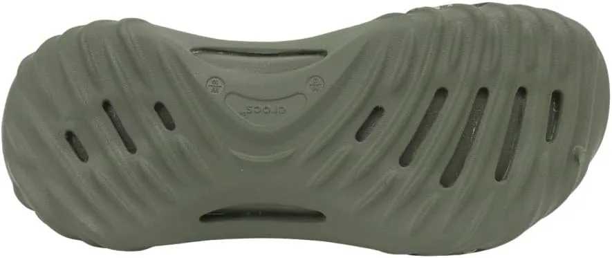 Сабо Crocs Unisex Adult Echo Wave Clogs, зеленый — фото 4