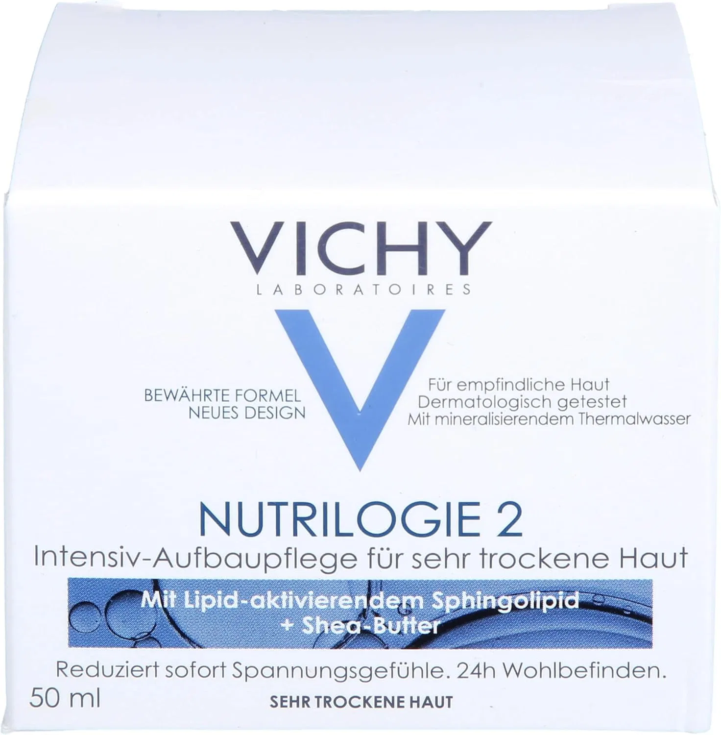 Дневной крем Vichy Nutrilogie 2 для очень сухой кожи, 50 мл