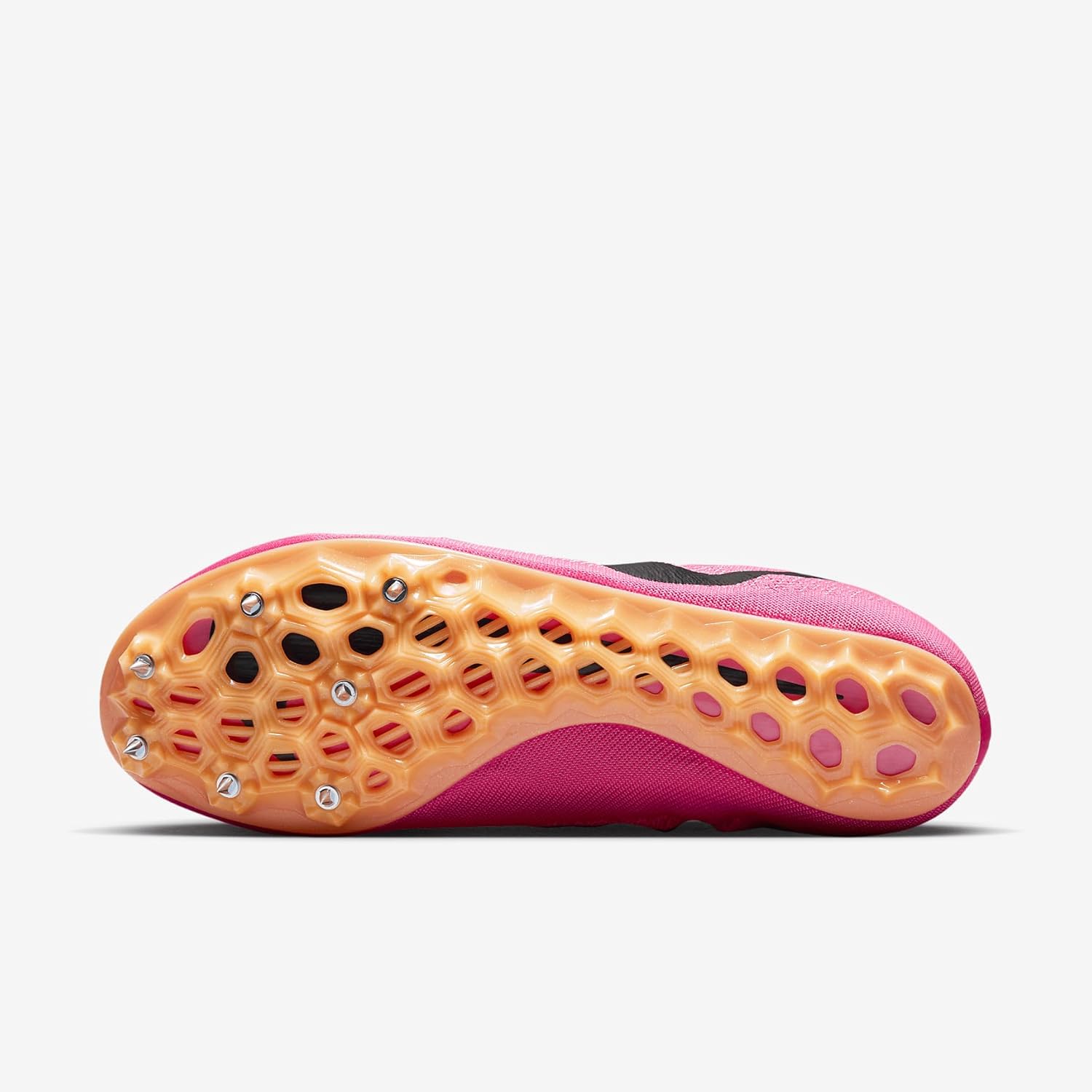 Бутсы Nike Unisex JA Fly 4 (400 - гоночный синий/белый-оранжевый), Hyper Pink/Black-Laser Orange — фото 2