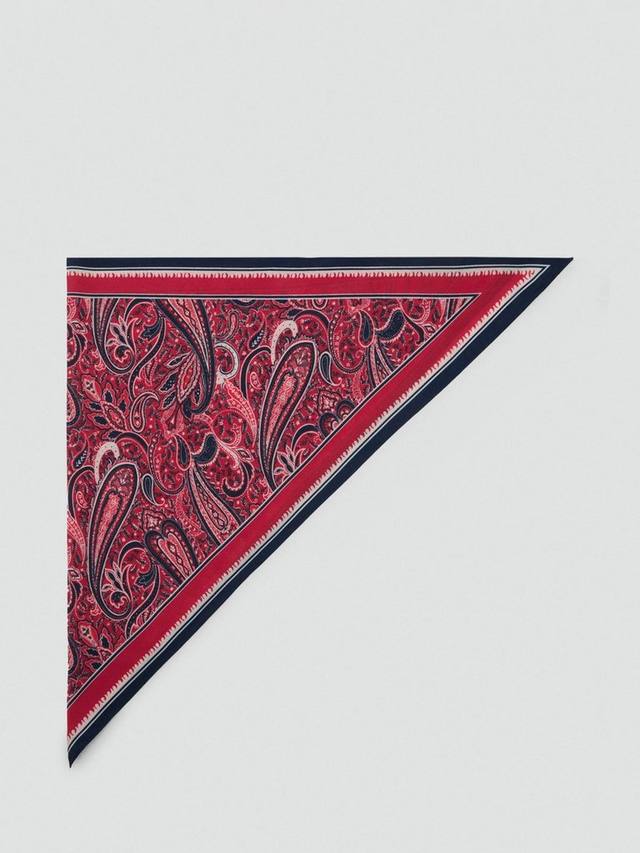 

Шарф Bari Paisley Mango, Red