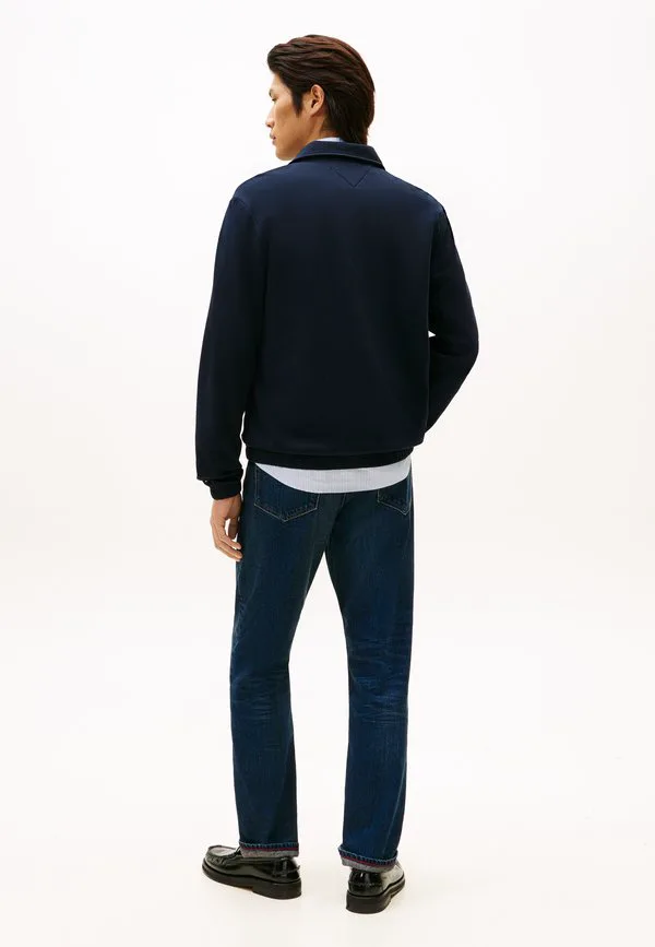 Куртка из махровой ткани с вышивкой флага, куртка для межсезонья Tommy Hilfiger, Desert Sky — фото 3