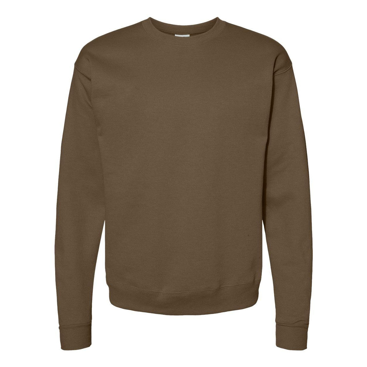 

Толстовка Hanes Ecosmart с круглым вырезом, цвет army brown