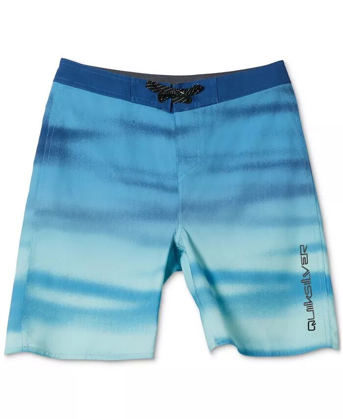 

Шорты для плавания Big Boys на каждый день с принтом Fade Quiksilver, синий