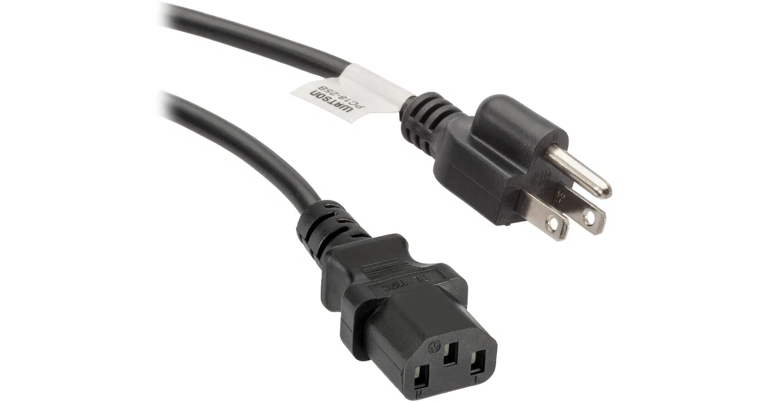 Универсальный сетевой кабель Watson 18 AWG IEC (4,5 м) фото