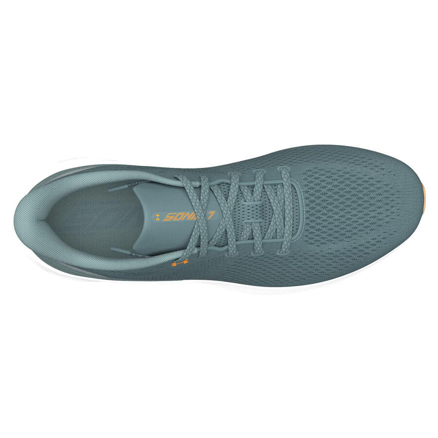 Кроссовки для бега Ua Sonic 7 для мужчин Under Armour Jasper Blue — фото 4