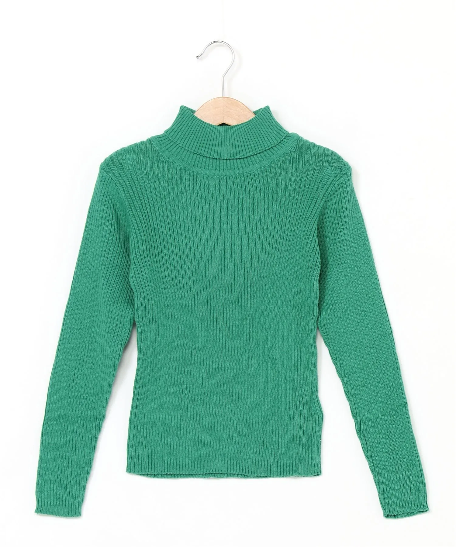 SKAPE/Вязаный свитер с высоким воротником, Green