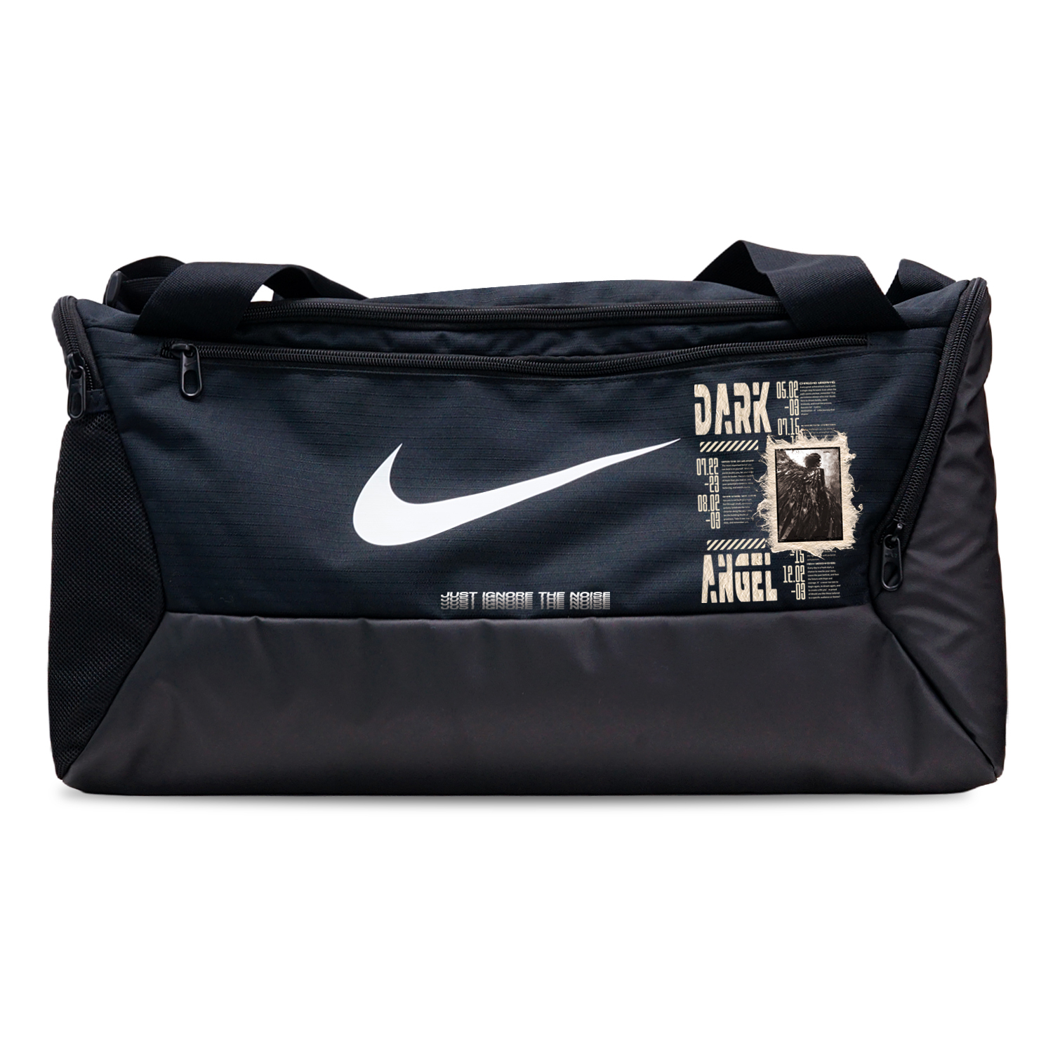 

Nike Тканевая баскетбольная сумка, Linen-Like Dark Night Angel