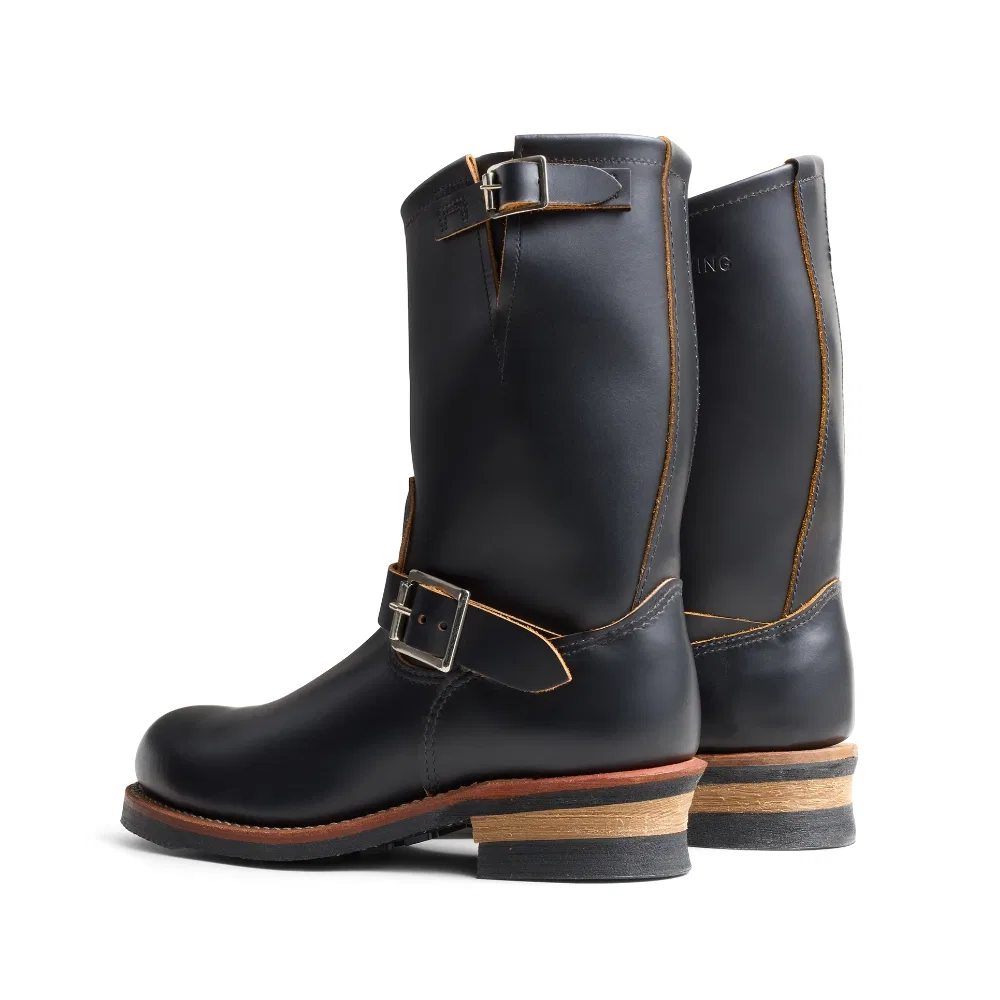 Мужские 11-дюймовые инженерные ботинки 2966 чёрные от Red Wing Shoes — фото 3