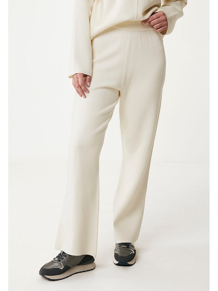 

Тканевые брюки Mexx Strickhose, кремовый