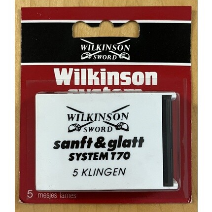 

Система лезвий Wilkinson Sword 5 T70