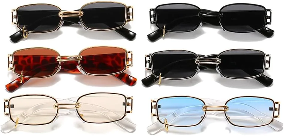 

Солнцезащитные очки UV400 с градиентной расцветкой в ​​стиле панк-металлик для женщин и мужчин, для бега и занятий спортом на открытом воздухе UYPTK, Transparent Blue