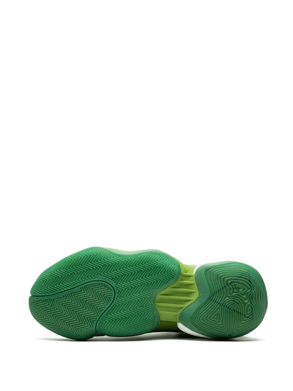 Высокие кроссовки PW Crazy BYW adidas, зеленый — фото 4