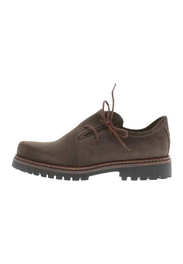 Полуботинки Haferl mit leichtzell lace ups Xaver Luis, цвет серо-коричневый