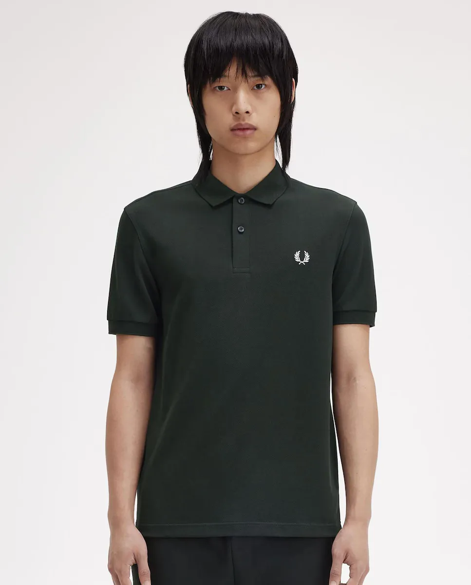 

Мужская поло с коротким рукавом и лавровым венком Fred Perry, темно-зеленый