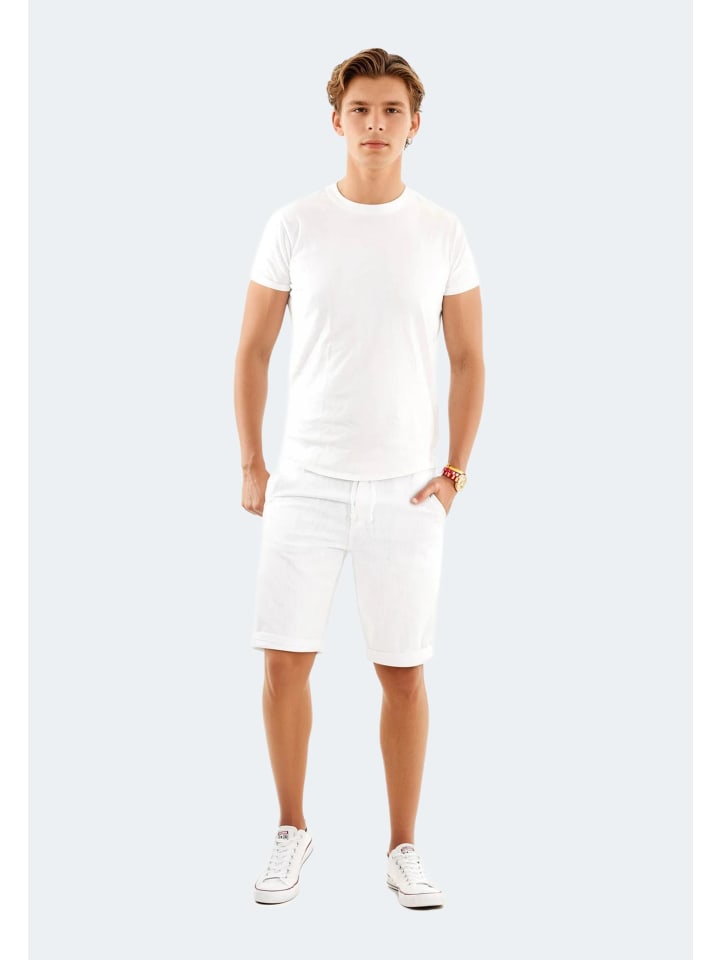 

Тканевые шорты Alessandro Salvarini, белый