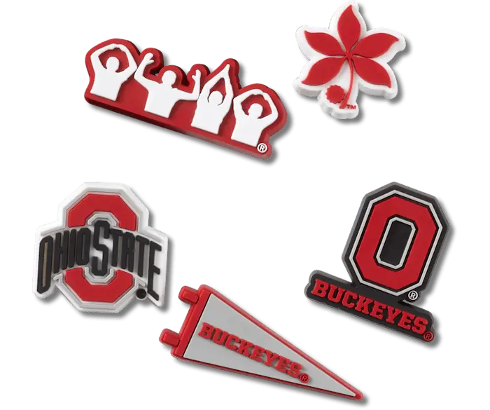 

Джиббитсы Ohio State University 5 Pack Crocs