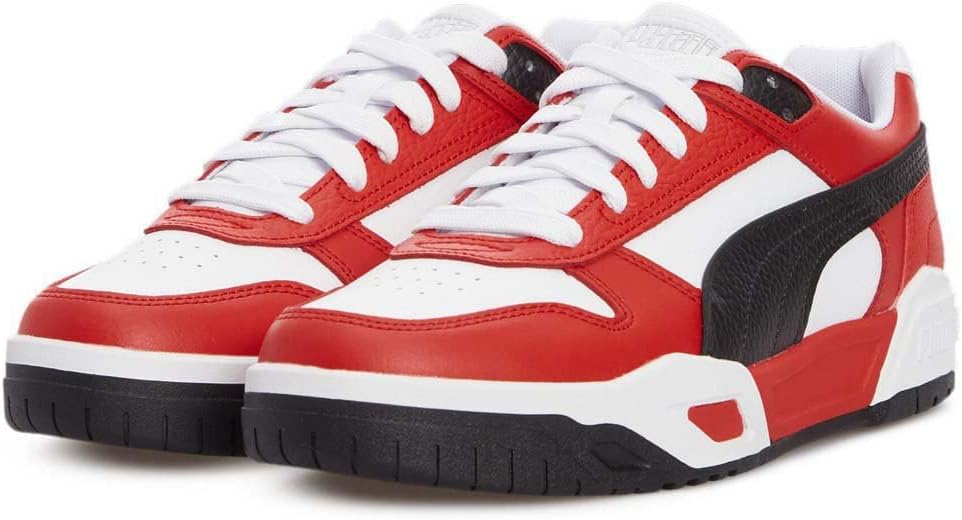Мужские кроссовки PUMA, белый/красный/серый — фото 2