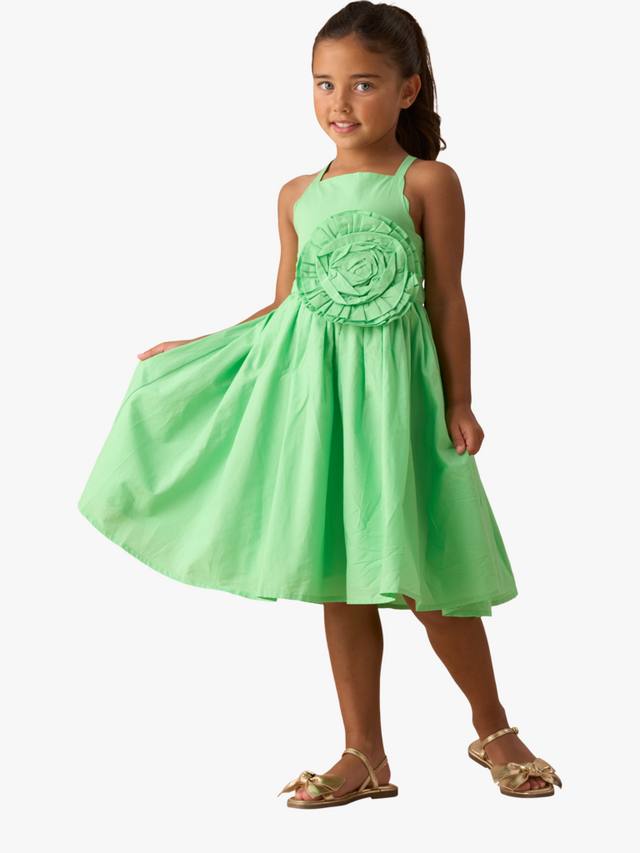 

Платье с корсажем и волнистым краем Angel & Rocket, Green