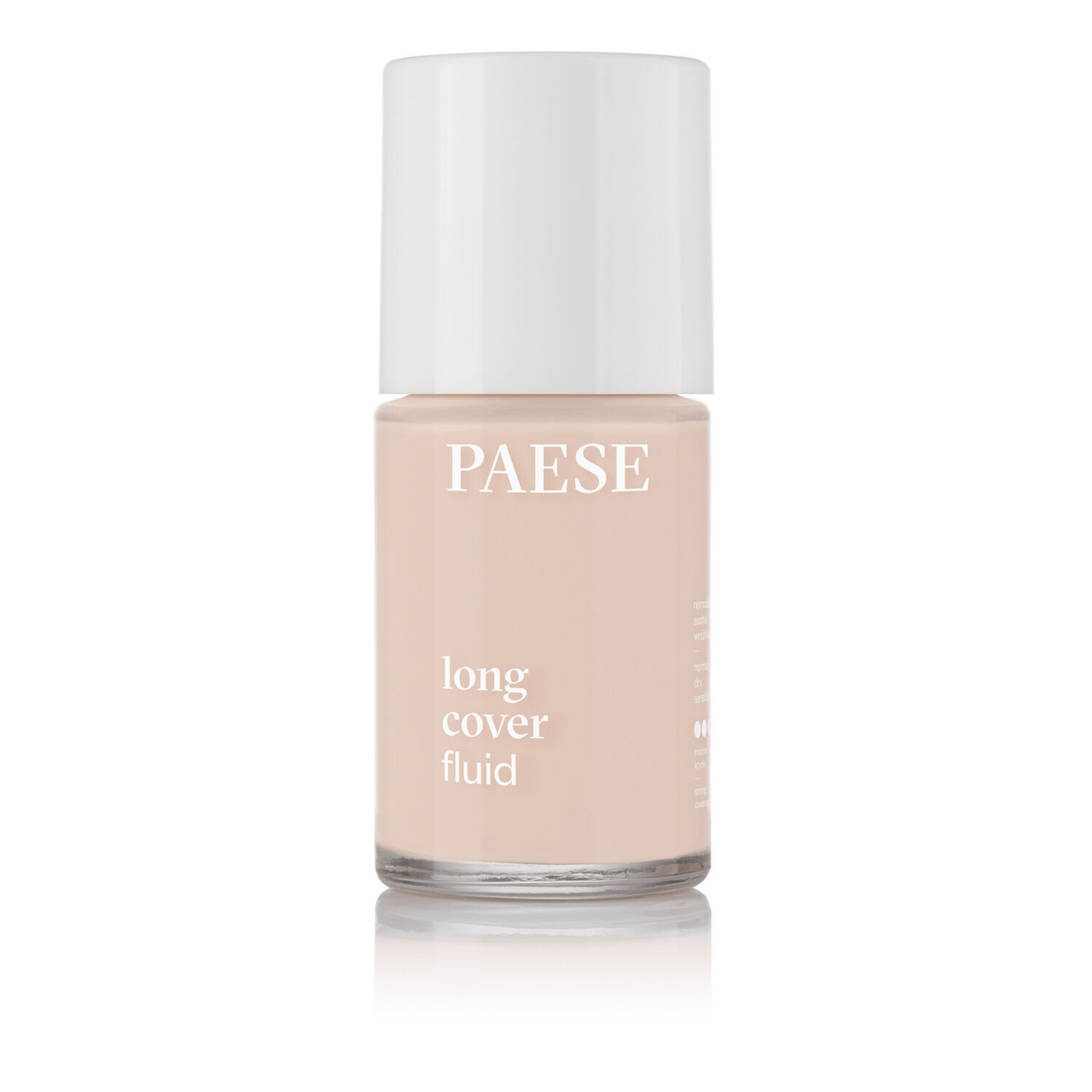 

Тональный крем для лица нюд Paese Long Cover, 0 nude, 30 мл