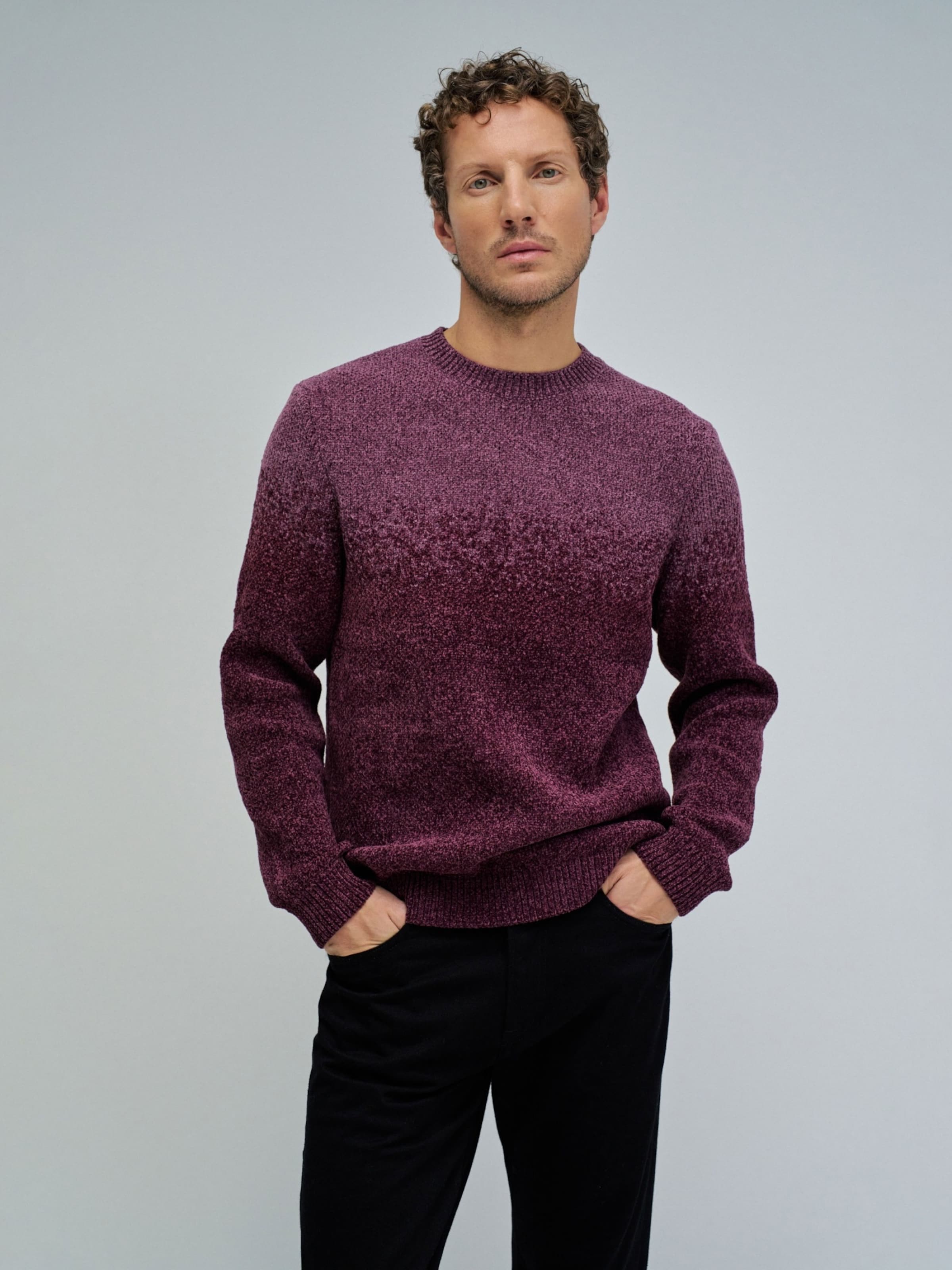 

Salsa Jeans Свитер в цвете бордо