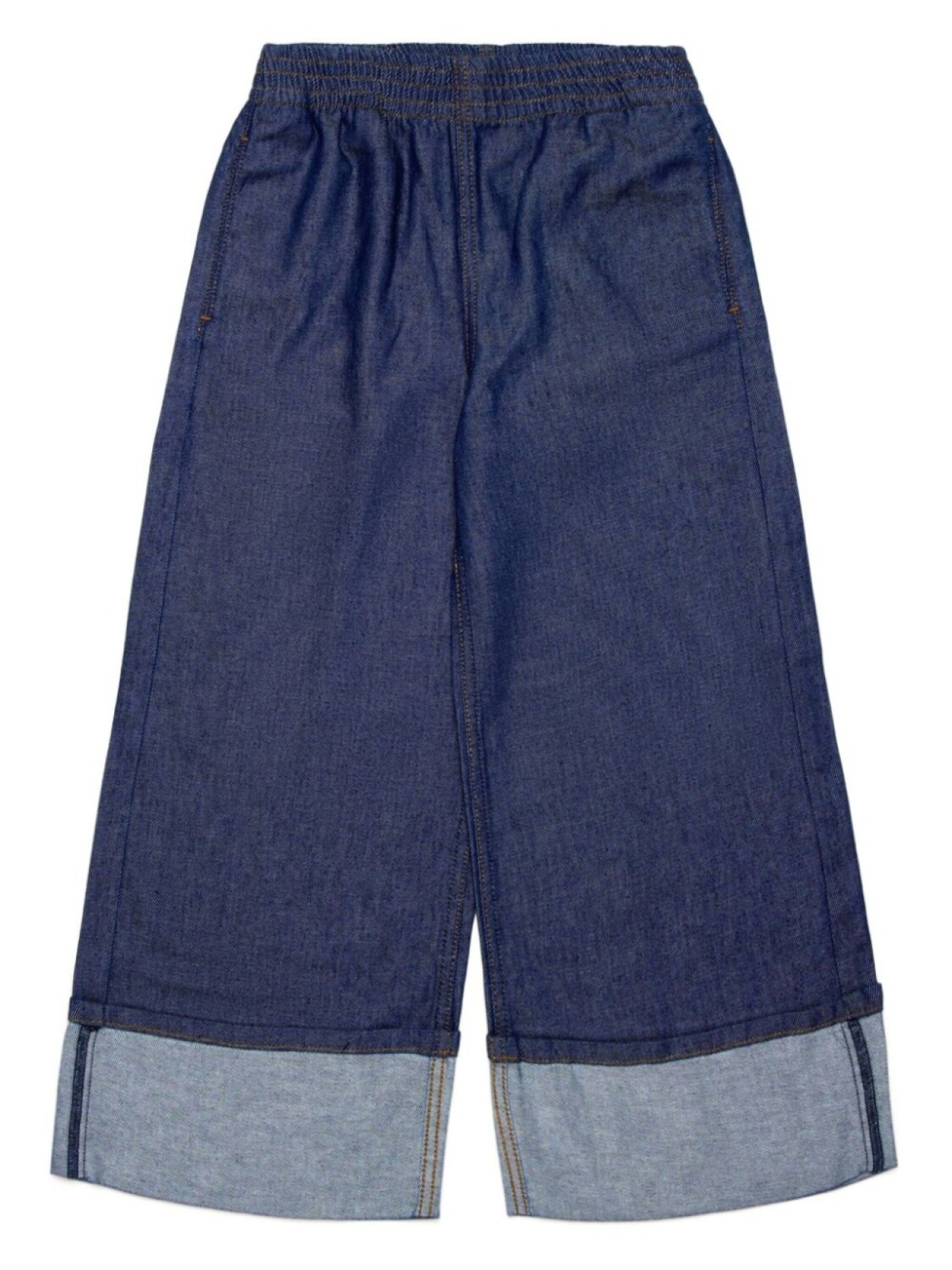 

MM6 Maison Margiela Kids джинсы широкого кроя, синий