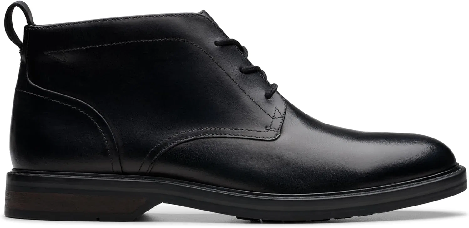 Мужские ботинки Clarks Aldwin ChukkaChukka, черный/черный — фото 2