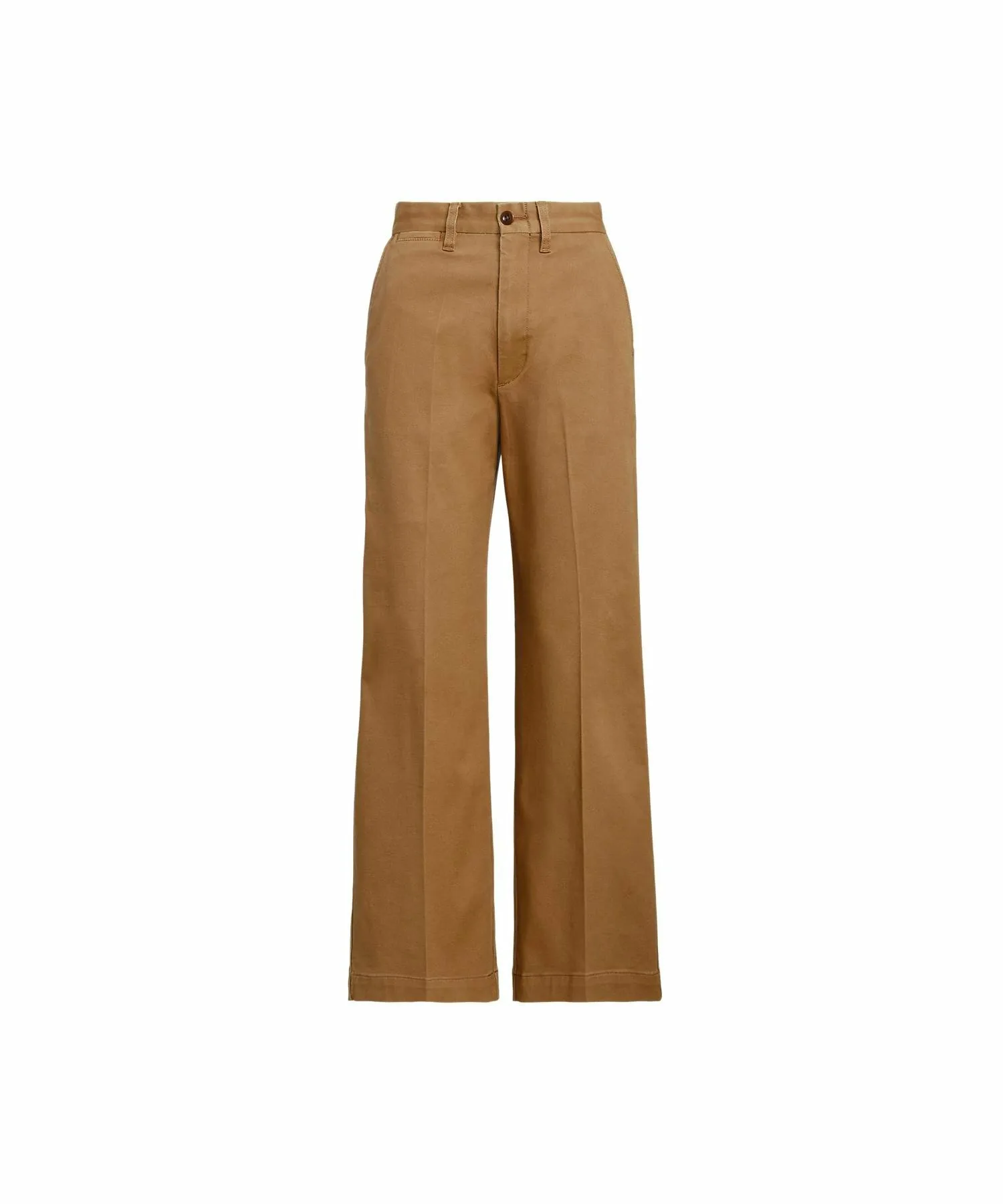 Широкие брюки-чиносы Polo Ralph Lauren, 250 Brown — фото 2