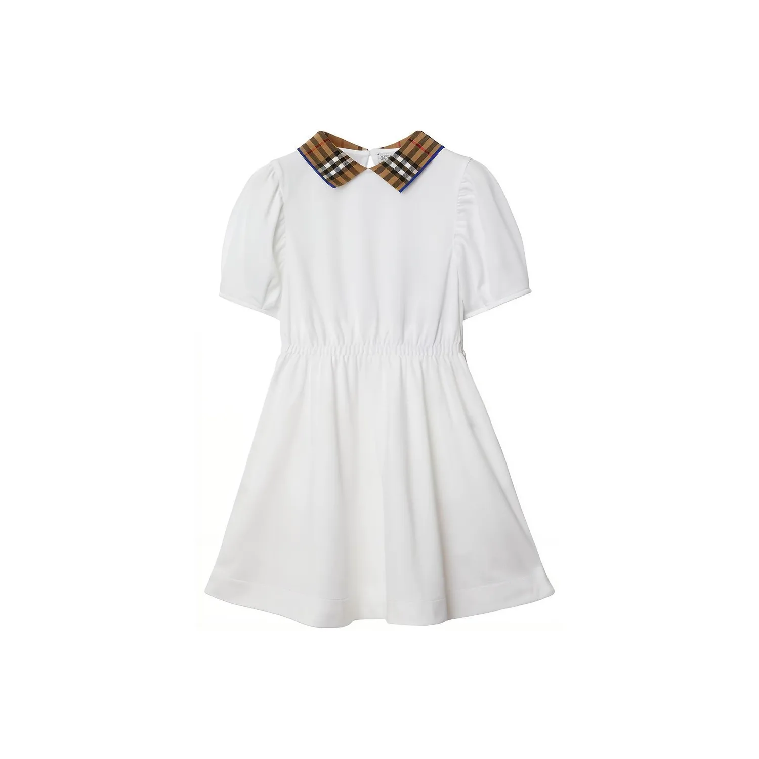 Burberry Платье FW23 Optical White Kids'