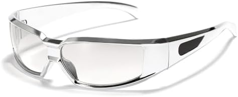 

Розовые солнцезащитные очки для женщин, красные очки с полой конструкцией, технологичный дизайн, модные солнцезащитные очки для девушек, стильные мужские очки generic, Silver