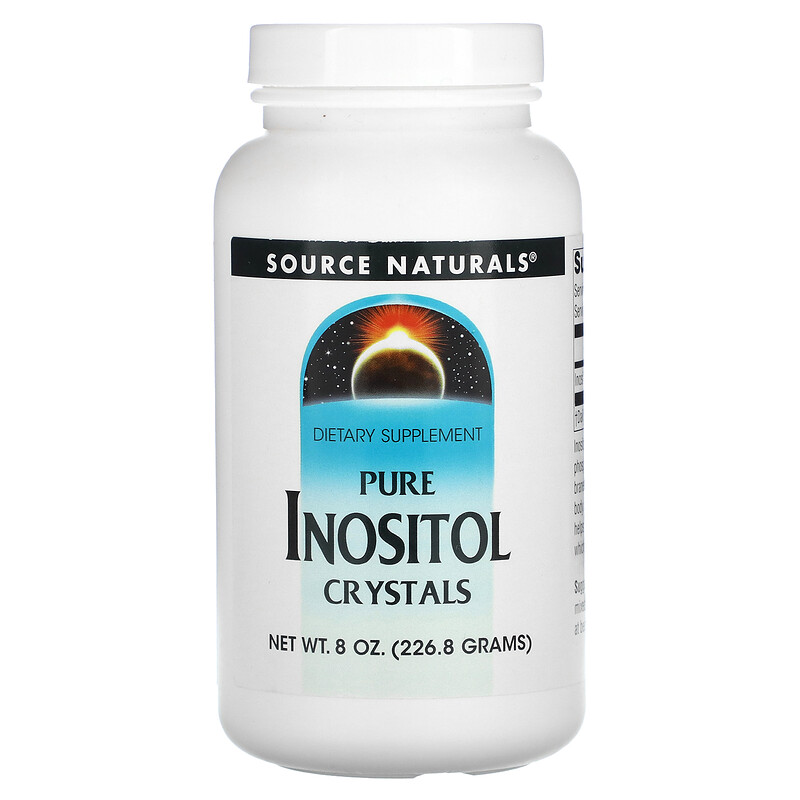 

Source Naturals, Чистые кристаллы инозитола, 226,8 г (8 унций)