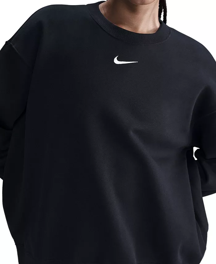 Спортивная одежда Женская оверсайз худи Phoenix Fleece Nike, черный — фото 3