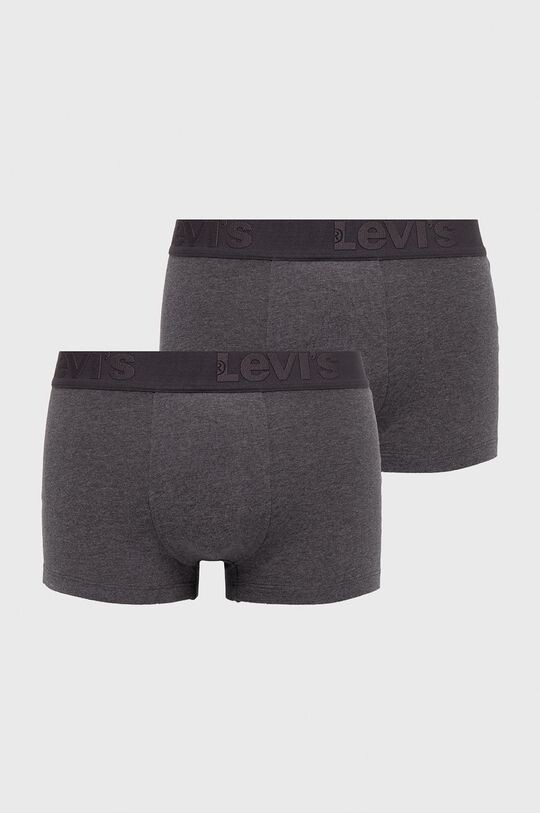 

Боксеры (3 пары) Levi's, серый