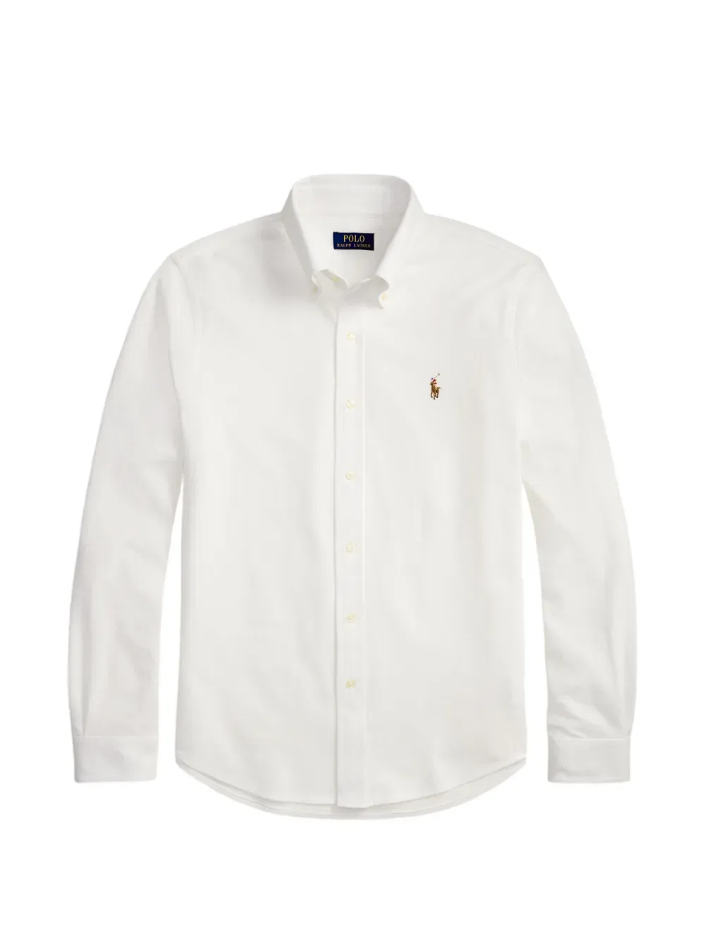 Рубашка с длинными рукавами на пуговицах Polo Ralph Lauren, белый