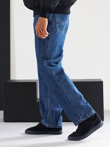 Джинсы 550 Relaxed цвета темно-индиго Levi's, Dark Indigo - Flat Finish — фото 3