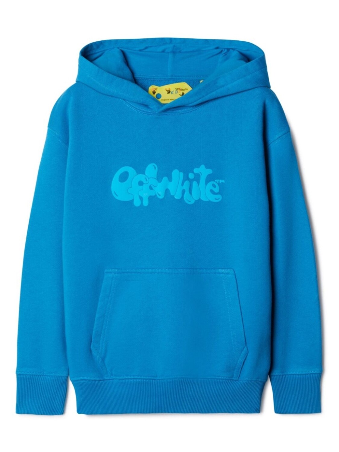 

Off-White Kids худи с логотипом Arrows Fluid, синий