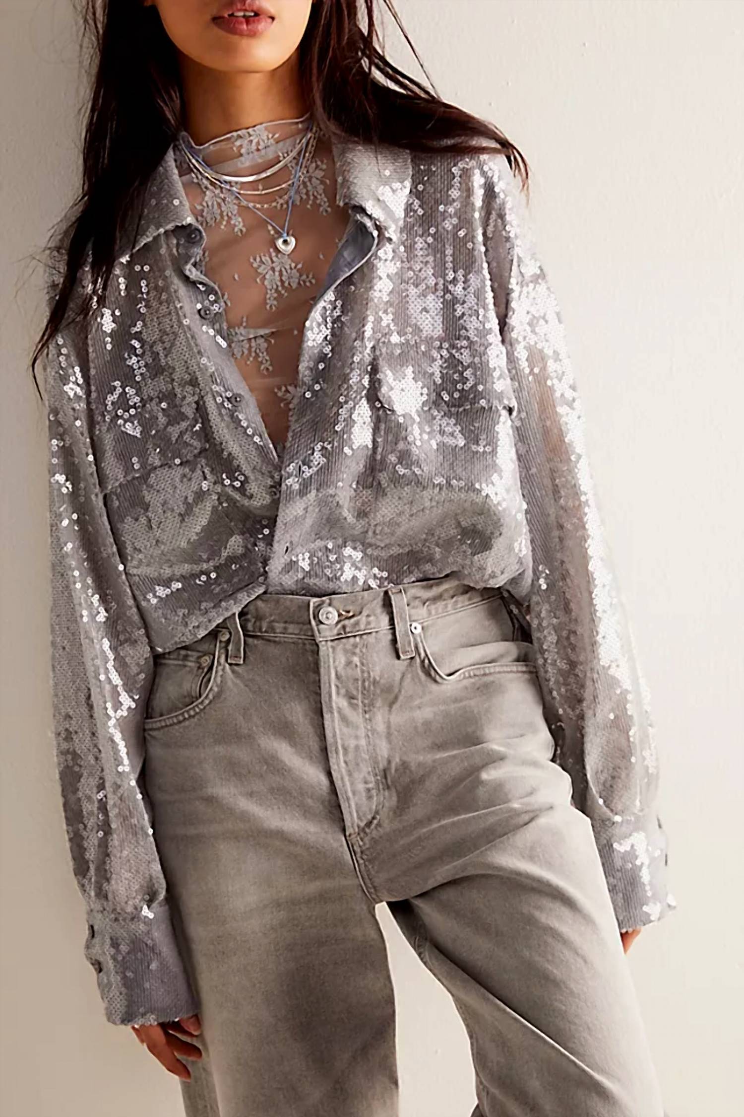 

Рубашка Disco Margarita Button Down в Rocket Free People