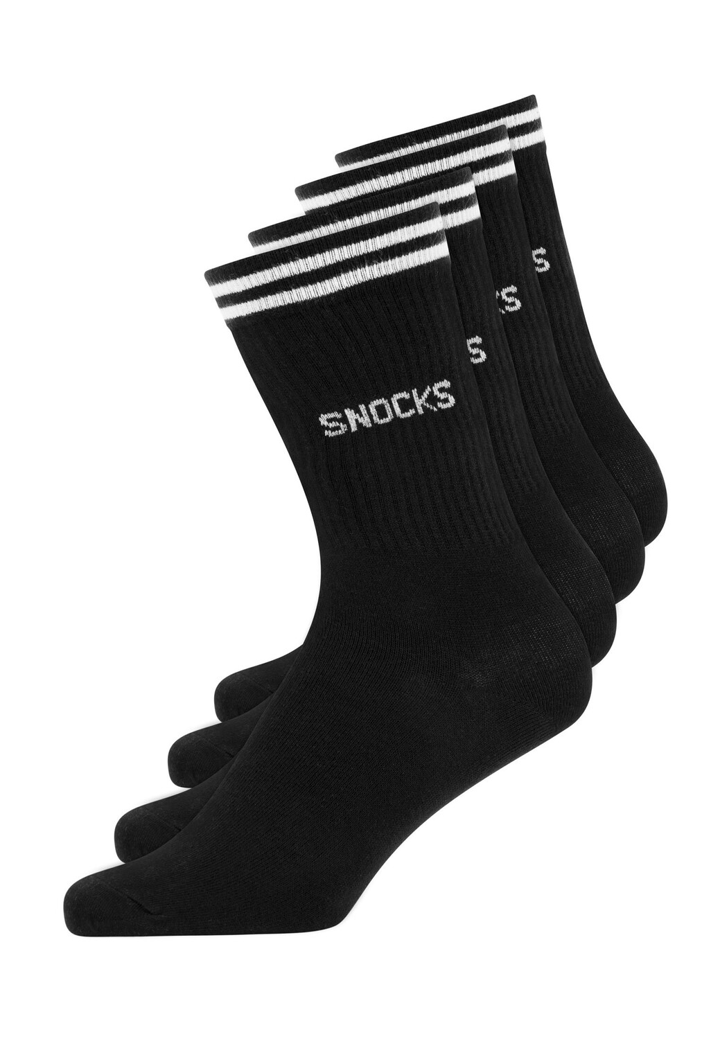 

Носки SNOCKS Bio Baumwolle 4 шт, черный