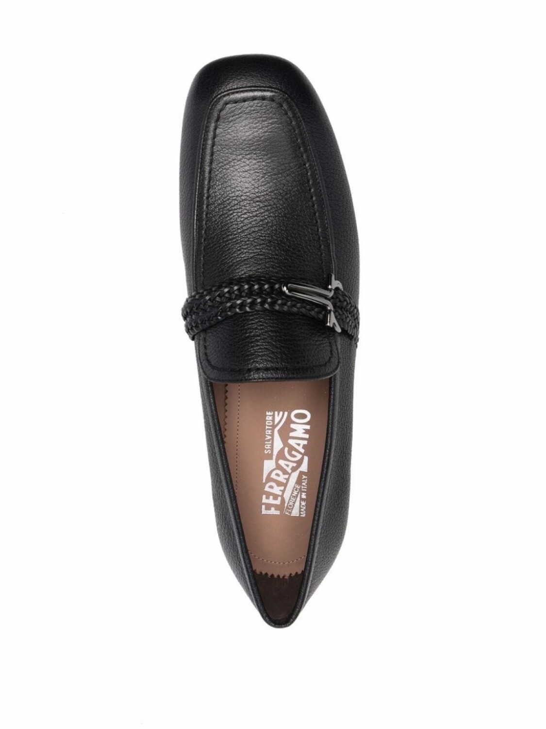 Ferragamo лоферы Missouri, черный — фото 4