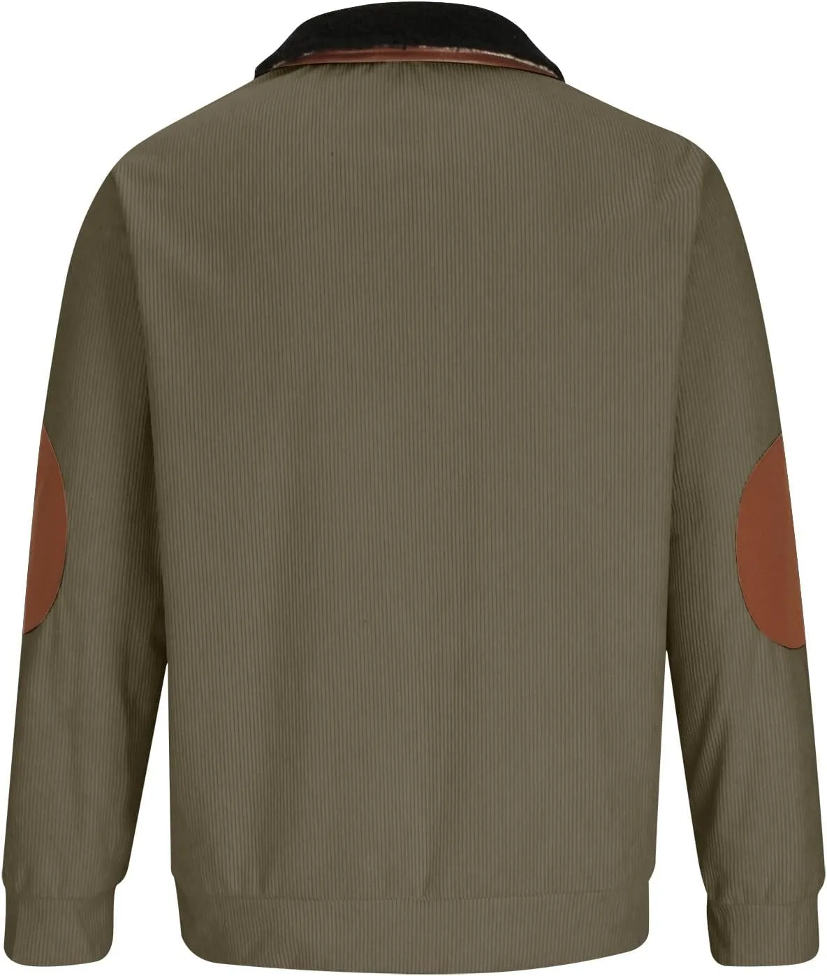 Мужской вязаный свитер Quarter Zip Mock Neck, легкий, с длинными рукавами, в военном стиле — фото 2