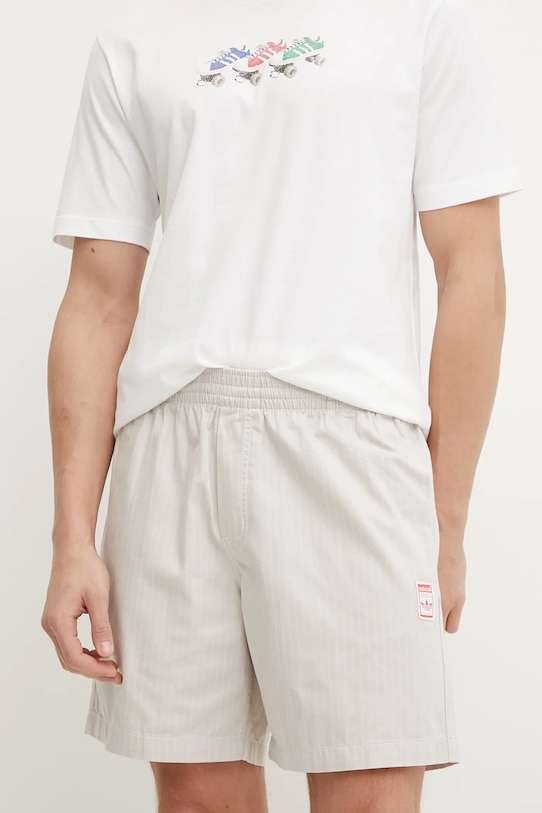 

Хлопковые шорты Wabash Adidas Originals, бежевый