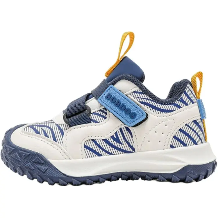 

Детские кроссовки для бега с низким верхом из искусственной кожи, устойчивые к скольжению и истиранию, для детей 3-7 лет BOBDOG, бежевый/navy (upgraded)