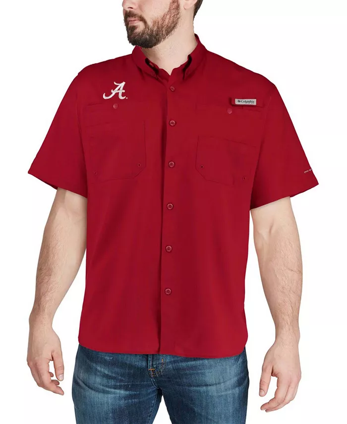 

Мужская рубашка Alabama Crimson Tide PFG Tamiami Columbia