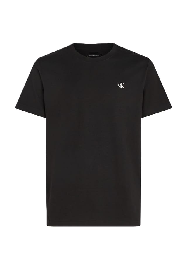 

Хлопковая футболка Calvin Klein Jeans, черный