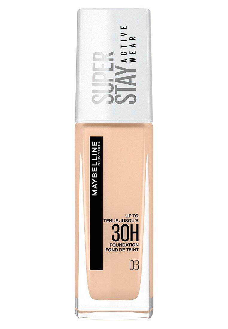 

Тональный крем Super Stay Active Wear Foundation Maybelline New York, цвет 3 true ivory