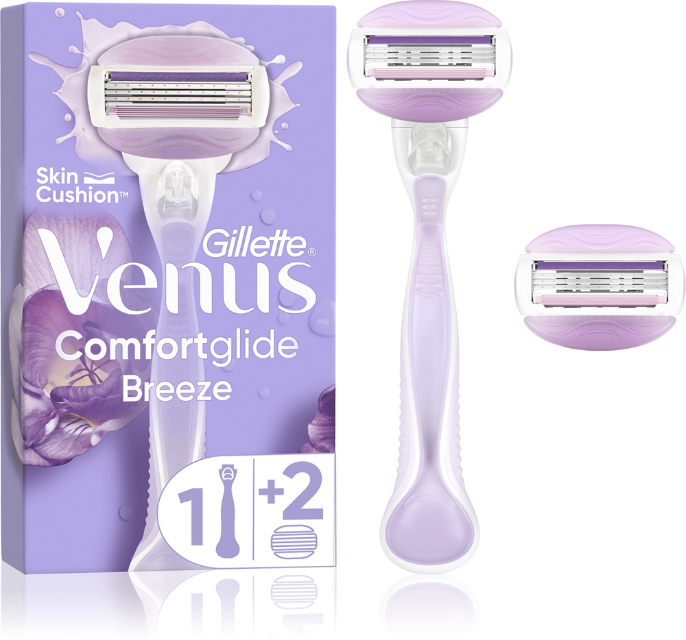 

Бритва Venus ComfortGlide Breeze + сменные головки Gillette, 1 шт