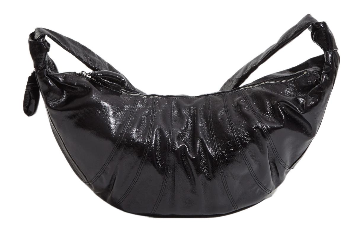 

Хлопковая сумка через плечо, кроссбоди Tubas Women's Black Lemaire