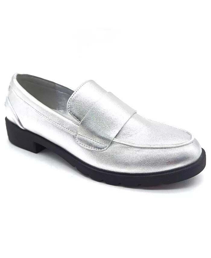 Женские мокасины Fern Slip On Kenneth Cole Reaction, серебряный