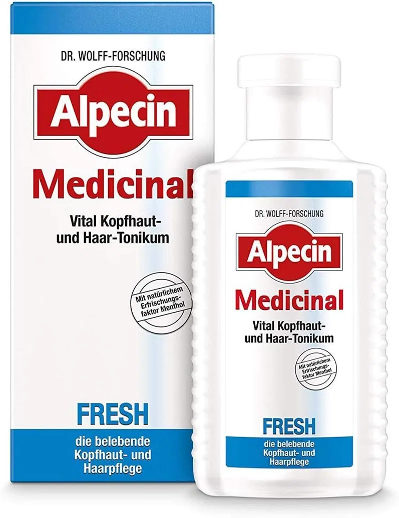 Тоник для волос Alpecin Medicinal Fresh для мужчин, 3 x 200 мл Alpecin